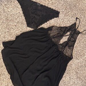🖤 VS Black Nightie Lingerie 🖤